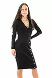 GUESS ES Alexandra Dress S Vestito, Jet Black A996, M Donna