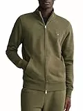 GANT REG SHIELD FULL ZIP SWEAT, Maglia di tuta Uomo, Verde ( RACING GREEN ), 3XL