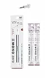 Tombow Mono Zero - Gomma di precisione a penna con punta tonda, 2 ricariche incluse, colore bianco