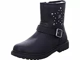 Geox J Eclair Girl, Stivale alla Caviglia, Nero, 34 EU