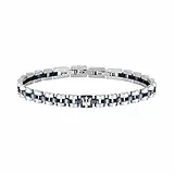Maserati Jewels Bracciale Uomo, 21 cm, in Acciaio, PVD - JM320AST10