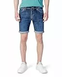 JACK & JONES Jjirick Jjfox-Pantaloncini Ge 237 SN, Blu Jeans Scuro, L Uomo