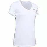 Under Armour Tech Short Sleeve V - Solid Maglietta, Donna