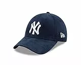 New Era York Yankees MLB cap 9Forty Basecap verstellbar Kappe Baseball Cord Damen Blau - One-Size