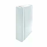 euro-cart IRIS Cartella Portaprogetti con Elastico Piatto, Dorso 5 cm, Bianco