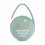 Suavinex, Porta Ciuccio per bambini Premium. Per Trasportare 2 ciucci. Scatola per ciuccio. Copriciuccio. Bonhomia, Verde