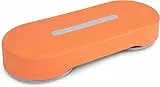 Fiar Step Fitness, Piattaforma per Step Aerobici con 3 Altezze 12/16/20cm, Stepper Regolabile per Allenamento in Ufficio, Casa, Palestra, Antiscivolo, 32 x 78 cm, Arancio