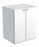 Mongardi 7827C98 - Coprilavatrice, Bianco, 68.5 x 64.5 x 88 cm