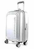 Mandarina Duck Logoduck + Trolley Cabin Exp, Argento (Silver), 35x55x23/26(LxHxW)