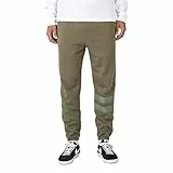 Hurley M Oceancare Block Party Fleece Pant Pantaloni, Verde Scuro, S Uomo