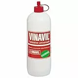 VINAVIL Vinavil Universale Colla Vinilica Senza solventi, inodore, trasparente dopo l’essiccazione. 250g Bianco