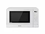 Panasonic NN-GT45KWSUG Forno a Microonde Combinato Inverter con Grill, 24 Programmi Automatici, Junior Menu, Sensore di umidità, 1000 W, 31 Litri, 66 Decibel, 7 velocità, Bianco