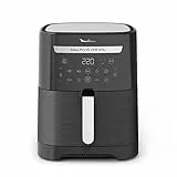 Moulinex Friggitrice ad Aria, 6,5 Litri, Easy Fry & Grill XXL, Capacità XXL fino a 8 Persone, 1830W, 8 Programmi Predefiniti e 1 Manuale, Connessione Wi-Fi con App, EZ8018