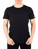REPLAY M3590 .000.2660, Maglietta a Maniche Corte, Uomo, Black 098, S