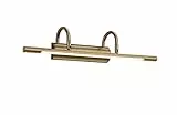 Trio Leuchten 48 Cm Trio 225210104 Applique LED per Quadro, Bronzo