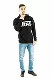 Vans Mn Classic Po Felpa con Cappuccio II, Nero (Nero e Bianco Y28), L Uomo