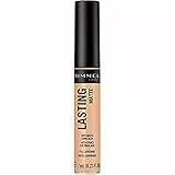 Rimmel London Lasting Matte Concealer, Correttore Occhiaie e Imperferzioni Opacizzante, Lunga Durata, Tonalità 010, 7 ml