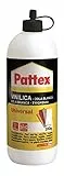 Pattex Colla Vinilica Universale, Colla Vinilica 100g, Colla Liquida, Colla per Legno, Sughero,Tessuti, Carta, Cartone, Uso Scuola, Casa e Ufficio, Fissativo per Pitture e Stucchi, Colla da 100g