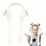 TSLBW Paraorecchie per bambini Paraorecchie invernali per bambine Copriauricolari in peluche Morbido velluto Scaldacorecchie invernali per bambini