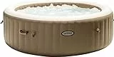 Intex, Whirlpool Pure Spa Bubble Massage - Vasca idromassaggio, Ø 216 cm x 71 cm, per 6 Persone, capacità 1098 l, Beige 28428
