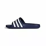 adidas Adilette Aqua, Infradito Unisex - Adulto, Dark Blue Ftwr White Dark Blue, 43 EU