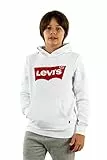 Levi's Lvb Batwing Screenprint Hoodie Bambini e Ragazzi, Bianco (White), 12 anni