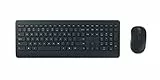 Microsoft WRLSS DESKTOP 900 USB FR RF Wireless AZERTY Francese Nero tastiera