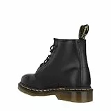 Dr. Martens 101 Smooth Stivaletti con Lacci, Unisex - Adulto, Nero (Black Vintage), 36 EU