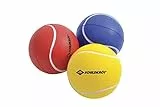 Schildkröt Funsports - Set di 3 Palline Morbide, Ø 7cm, Schiuma PU, Buon Salto, Giallo/Rosso/Blu, 970046