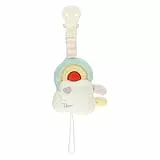 THUN ® - Catenella Porta Ciuccio con Clip e Peluche Fata - 23x9 cm