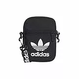 adidas Adicolor Classic Festival, Borsa A Tracolla Unisex-Adulto, Black, 12 cm x 16.5 cm x 2.5 cm