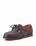 Timberland Cedar bay 2 Eye Boat Shoe, Uomo, Dk Brown Full Grain, 43 EU