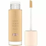 Catrice Filtro Soft Glam Fluid, base, n. 020, Nude, nutriente, naturale, lucido, brillante, vegano, senza olio, senza profumo, senza alcool, confezione da 1 (30 ml)