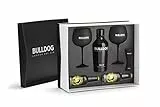 Bulldog Tonic Kit Ufficiale - Bottiglia Bulldog Gin 70 Cl, 2 Acque Toniche Thomas Henry 20 Cl, 2 Black Copa Bulldog Gin, 1 Jigger Bulldog Gin