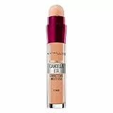 Maybelline New York Correttore Liquido Il Cancella Età, con Bacche di Goji e Haloxyl, Copre Occhiaie e Piccole Rughe, 02 Nude, 6,8 ml