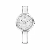 Swarovski Crystalline Delight Orologio, con CristalliSwarovski , Acciaio Inox e Bracciale di Metallo, Meccanismo al Quarzo, Bianco