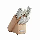 Farberware Forged Triple Rivet Set di Posate, plastica, Bianco