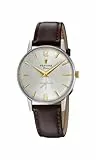 Festina Orologio Analogico Unisex con Cinturino in Pelle F20248/2