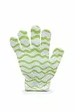 martini SPA - Massage Color - Guanto esfoliante corpo in filato sintetico, nylon, forma 5 dita, dimensione standard, colore casuale (verde/azzurro/rosa/arancione), 15g, 1 unità
