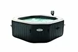Intex Pure Spa 128454GN - Sistema di Acqua Calda e salata, 79', con Effetto Ottagonale, Ø 201 x 71 cm