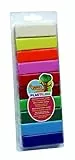 Jovi Plastilin, Leicht formbare Modelliermasse für Kinder ab 2 Jahren, Blister mit 10 Farben Je 25g