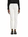 ESPRIT Straight Jeans, Bianco (Spento), 26W / 34L Donna