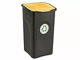 PATTUMIERA ECOGREEN 50LT NERO GIALLA