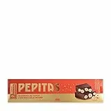 Pernigotti, Torrone Pepitas Classico, Torrone al Cioccolato Gianduia al Latte con Nocciole Intere, Senza Glutine, Extra-Large, 1 kg