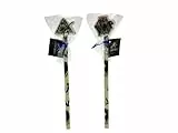 CYP BRANDS JURASSIC WORLD - Confezione da 2 Matite con Gomme per Bambini, per Bambini e Bambine, Multicolore