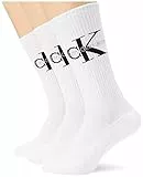 Calvin Klein CREW SOCK, Calzini, Uomo, Blanco (White), Taglia unica