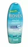 Bionsen, Docciaschiuma Mizu Pure con Microsfere d'Acqua Micellare, 12 x 250 ml, Bagnodoccia Purificante, con Oligominerali Termali Giapponesi, Nickel Tested, Senza Parabeni, Ecoflacone 100% Riciclato