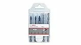 Bosch Professional Hex-9 Hardceramic + Set di 5 Punte da Trapano Hex-5 (Piastrelle Dure, Calcestruzzo, Ø 6/8 Mm, Accessori per Trapani a Percussione) - Amazon Edition