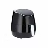 SEVERIN FR 2445 Friggitrice ad aria calda XXL 2000W da 5L, timer, regolazione temperatura, 8 programmi, Friggitrice ad aria con display touch, Friggitrice ad aria elettrica, Nero