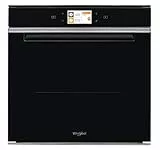 Whirlpool Europe Linea W Collection Forno Tradizionale, Vetro Nero e Profilato Inox